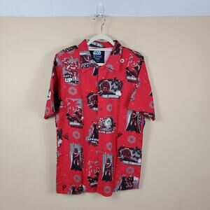 Star Wars Dark Side Aloha Shirt Men's Size M